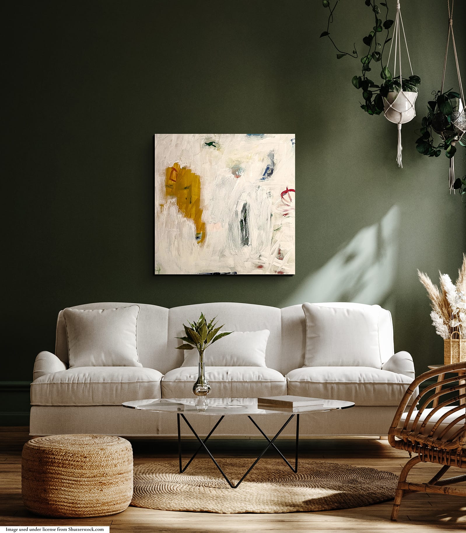 painting in interior