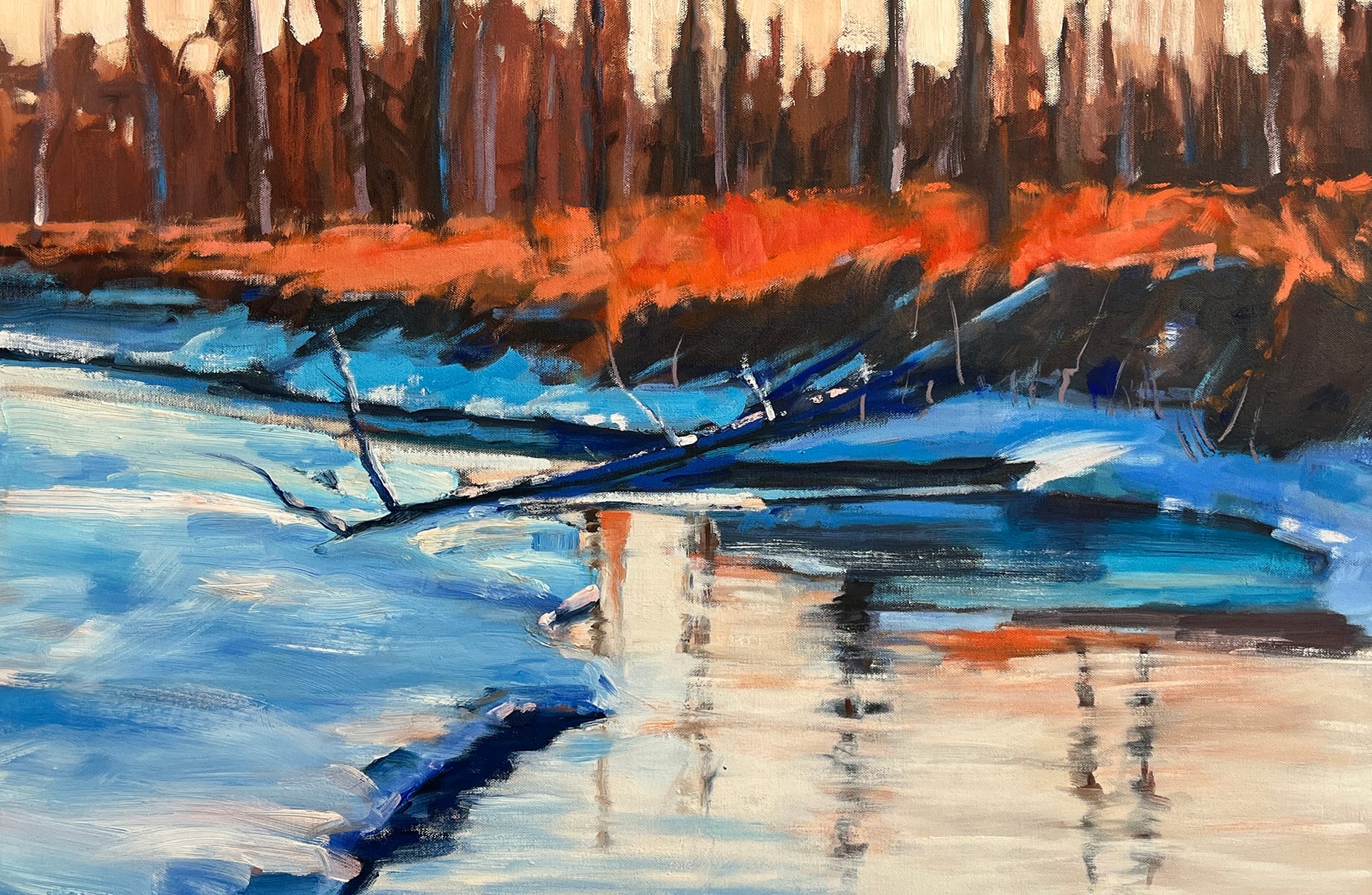 painting close up