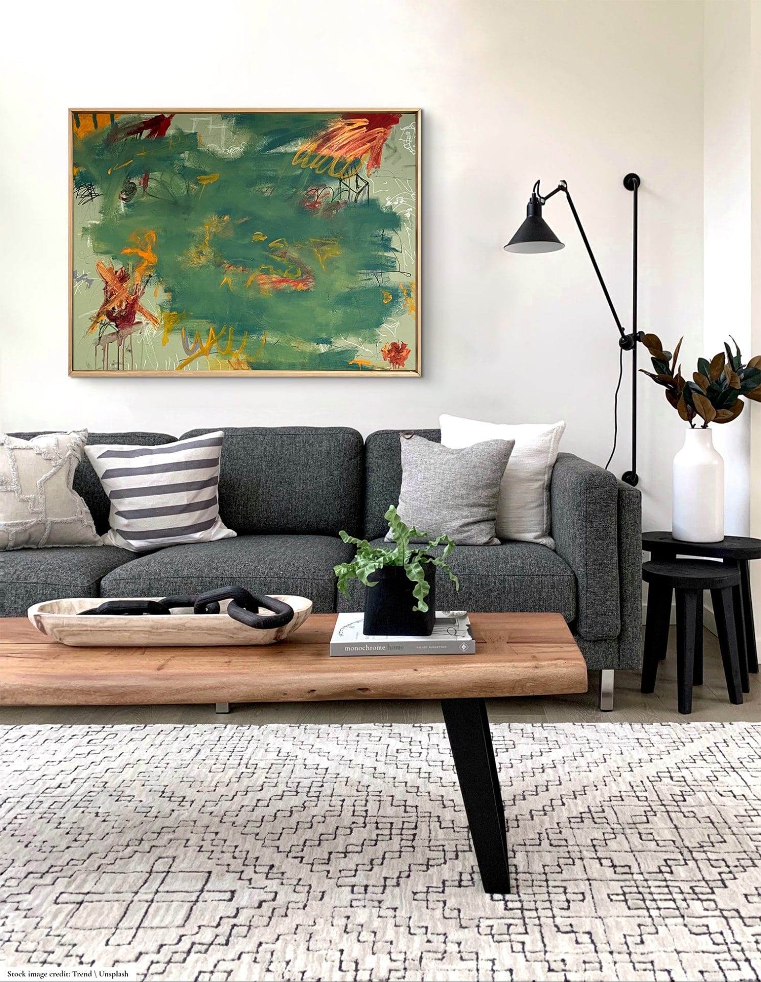 painting in interior