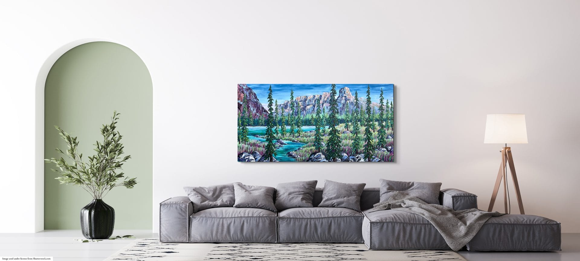 painting in interior