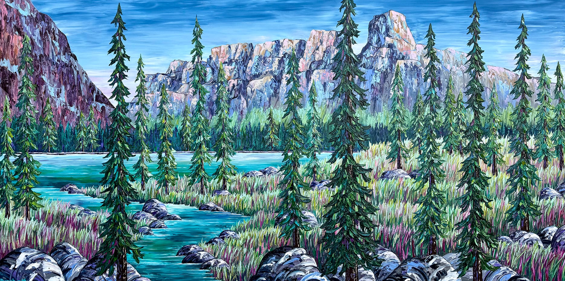 painting close up