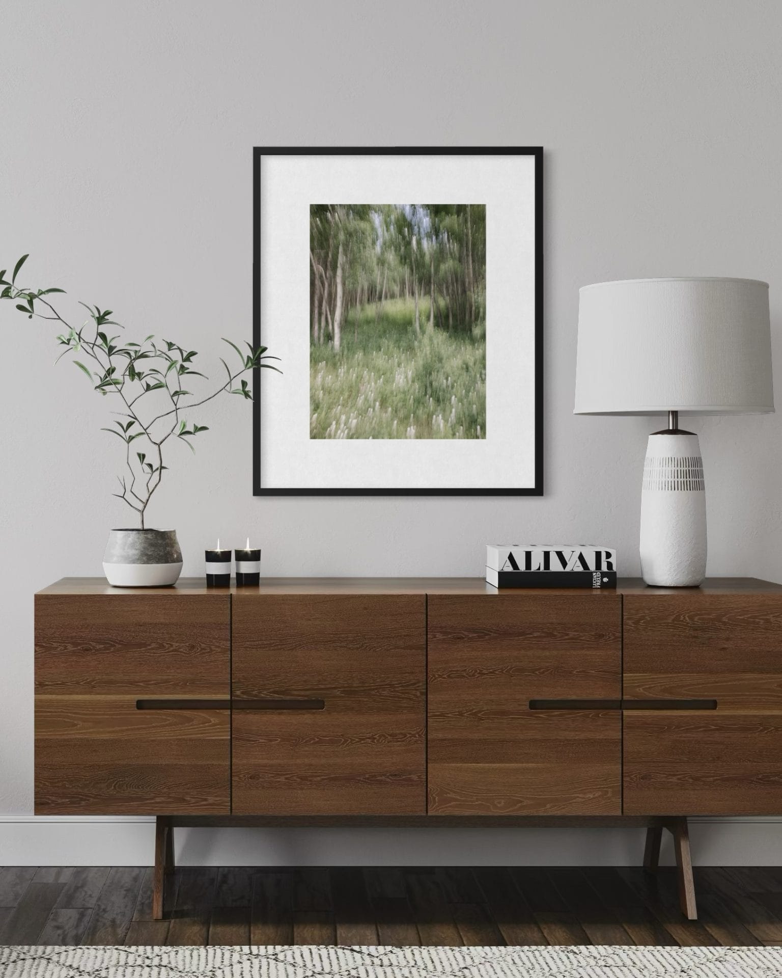 artwork in interior