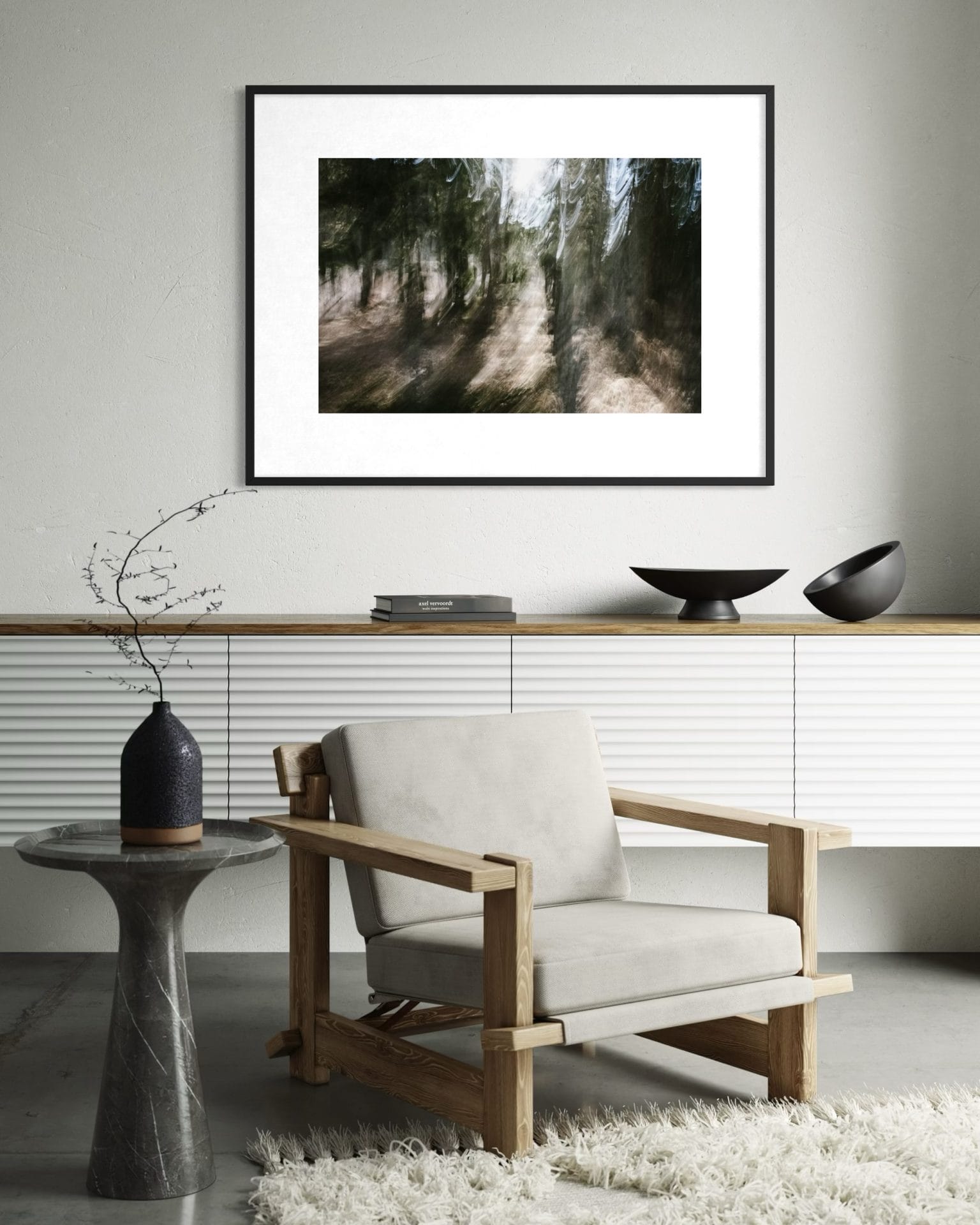 artwork in interior