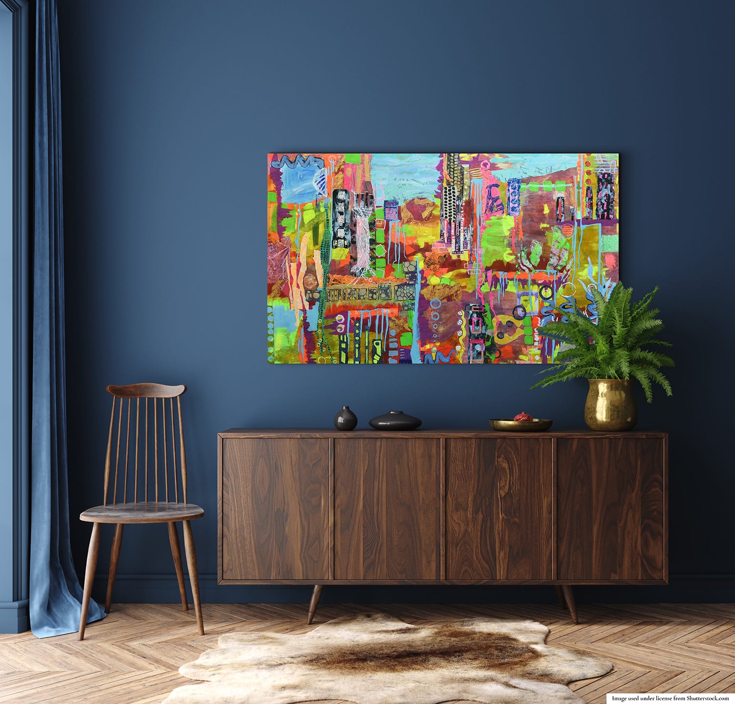 painting in interior