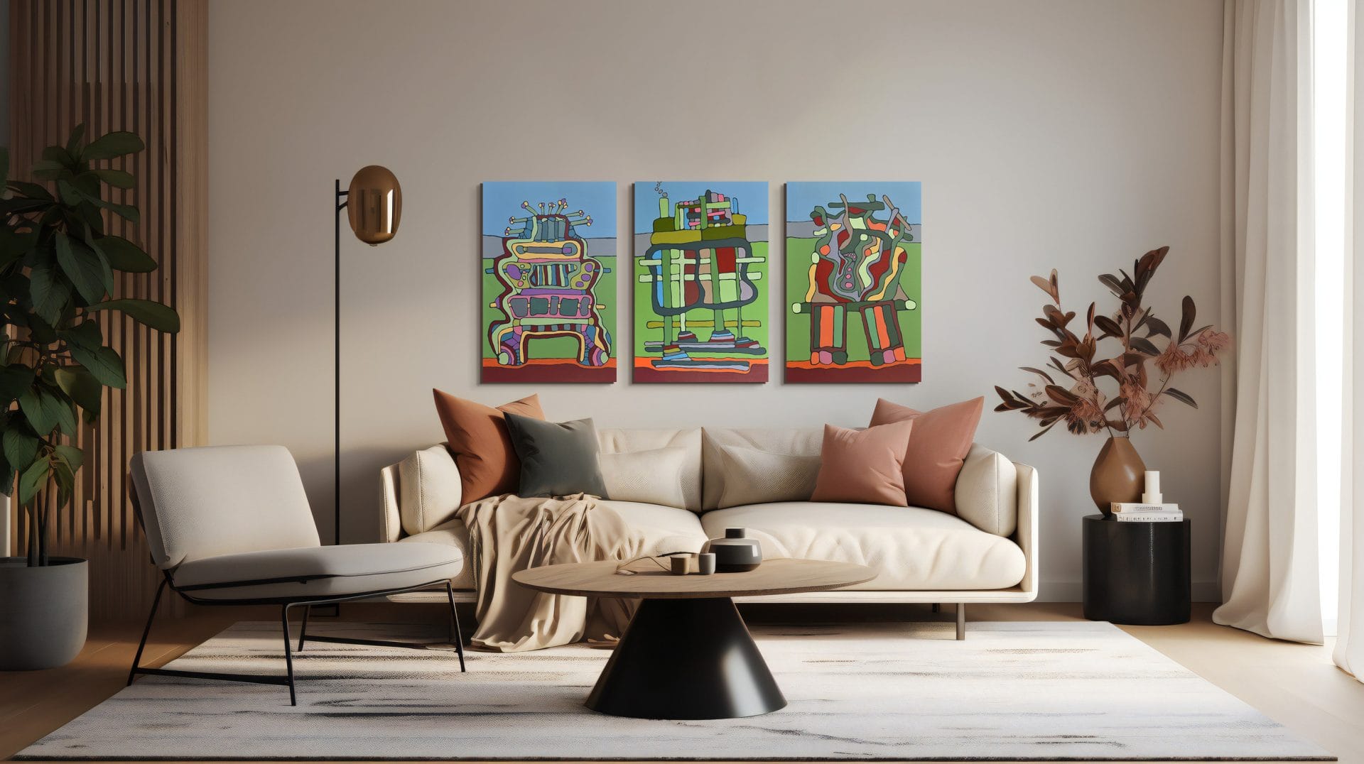 painting in interior