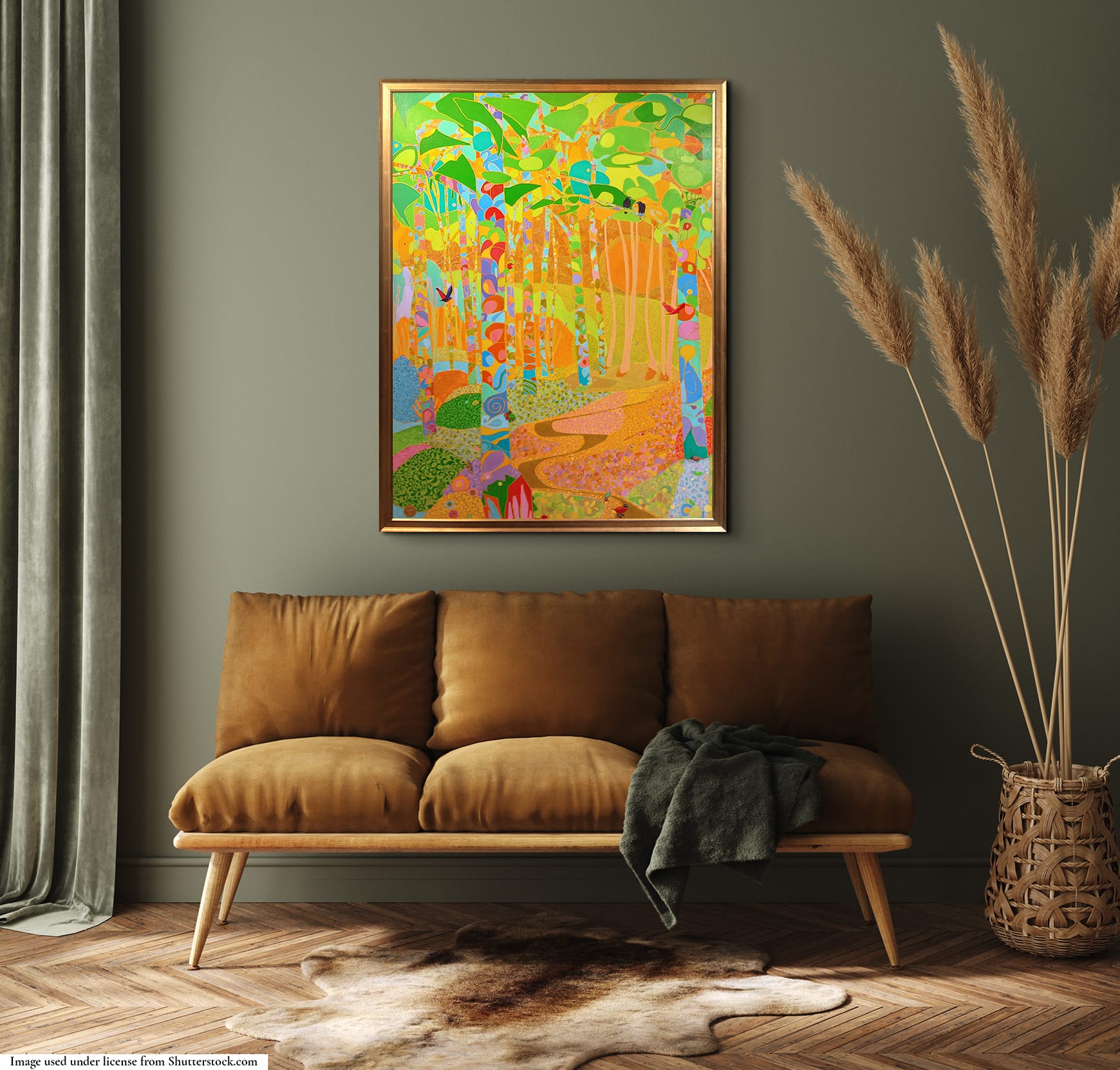 painting in interior