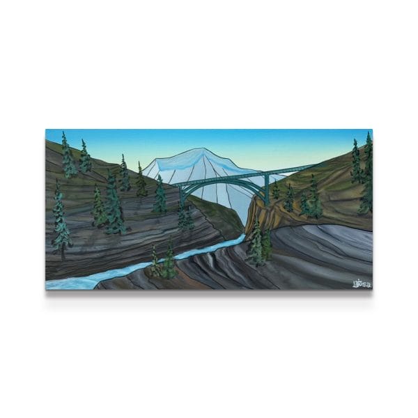 painting on white background